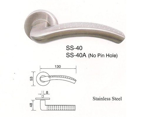 SS-40 Stainless Steel Lever Lockset