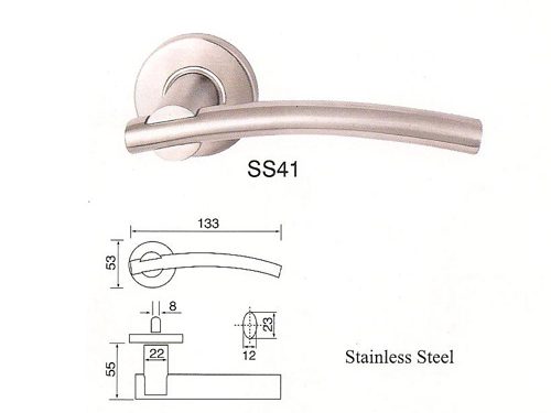 SS-41 Stainless Steel Lever Lockset